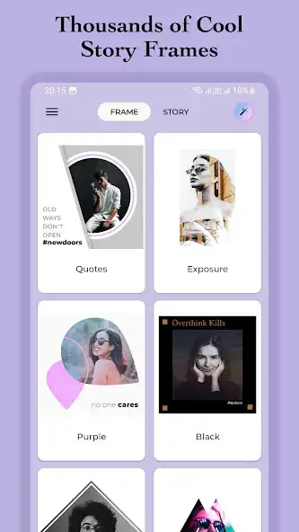 Play iStories: Insta Story Maker as an online game iStories: Insta Story Maker with UptoPlay
