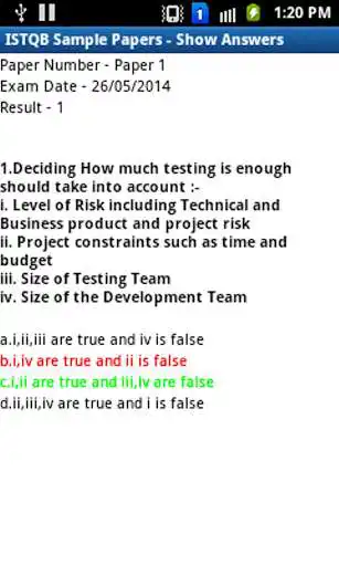 Play ISTQB. CSTE Preparation Papers as an online game ISTQB. CSTE Preparation Papers with UptoPlay