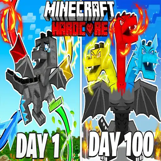 Play I Survived 100 Days as DRAGON APK