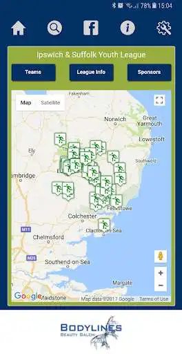 Play ISYFL Pitch Finder as an online game ISYFL Pitch Finder with UptoPlay