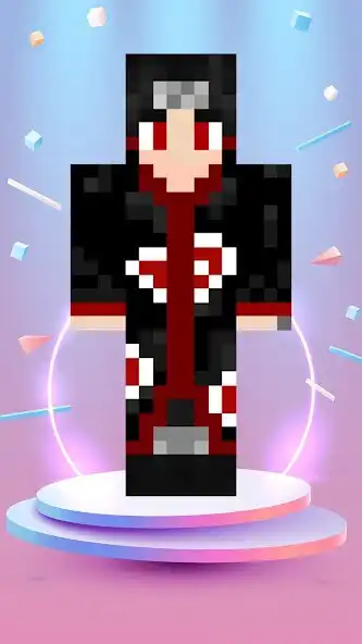 Play Itachi Skin for Minecraft as an online game Itachi Skin for Minecraft with UptoPlay