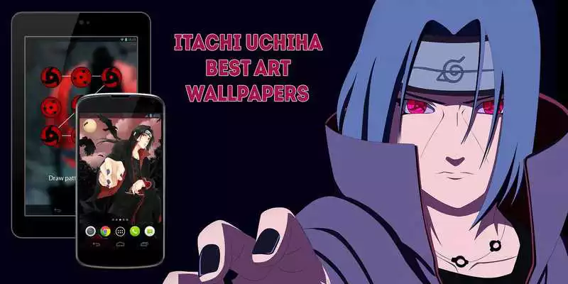 Play Itachi Uchiha Anime Lock Screen  Wallpapers