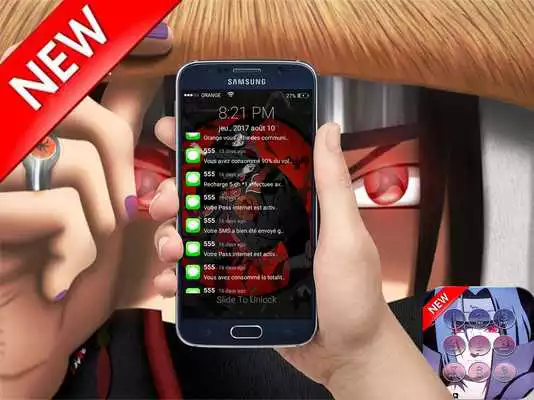 Play Itachi Uchiha Lock Screen