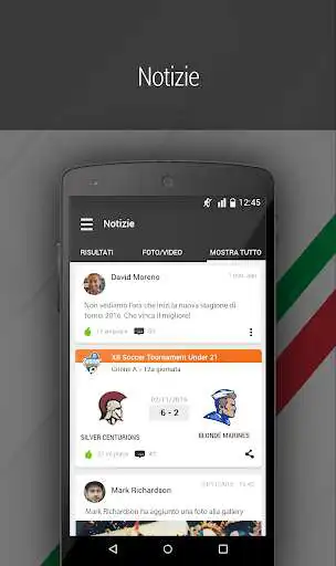 Play APK Italia League Calcio  and enjoy Italia League Calcio with UptoPlay com.enjore.italialeague