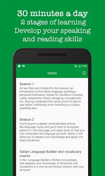 Play Italian by Michel Thomas as an online game Italian by Michel Thomas with UptoPlay
