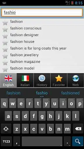 Play Italian dict as an online game Italian dict with UptoPlay