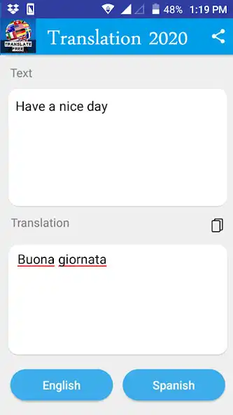 Play Italian - English Translator 2021 as an online game Italian - English Translator 2021 with UptoPlay