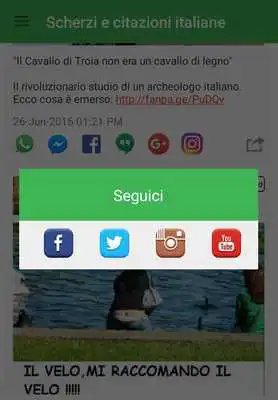 Play Italian quotes, jokes  video