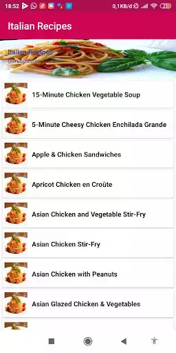 Play Italian Recipes  and enjoy Italian Recipes with UptoPlay