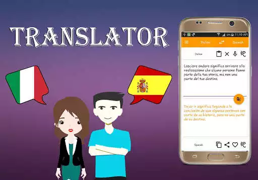 Play Italian To Spanish Translator as an online game Italian To Spanish Translator with UptoPlay