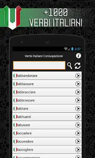 Play Italian Verb Conjugator as an online game Italian Verb Conjugator with UptoPlay
