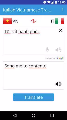 Play Italian-Vietnamese Translator as an online game Italian-Vietnamese Translator with UptoPlay