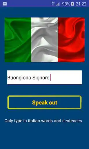 Play ItalianWords Pronunciater