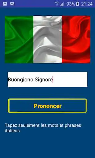 Play ItalianWords Pronunciater