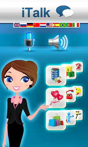 Play APK iTalk Brazilian-Portuguese  and enjoy iTalk Brazilian-Portuguese with UptoPlay com.atistudios.duospeak.brazilian