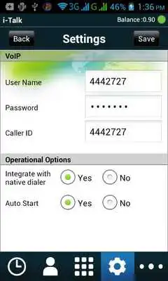 Play I-talk Itel Mobile Dialer Voip