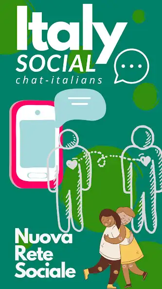 Play Italy Social: Chat Italians  and enjoy Italy Social: Chat Italians with UptoPlay