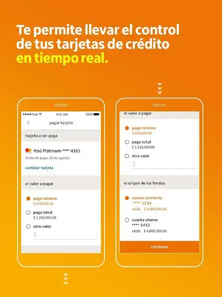 Play Itaú Tarjetas Colombia (Old)  and enjoy Itaú Tarjetas Colombia (Old) with UptoPlay