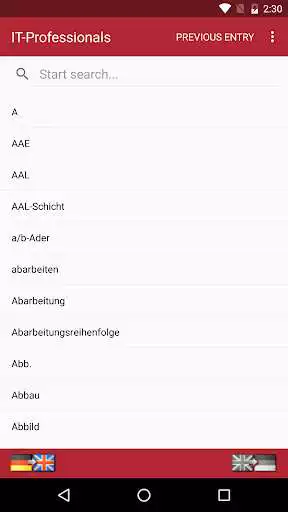 Play IT Dictionary DE-EN