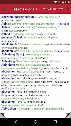 Play IT Dictionary DE-EN