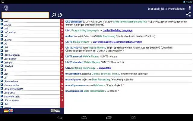 Play IT Dictionary DE-EN