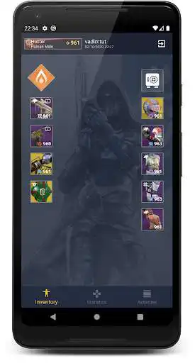 Play Item Manager for Destiny 2 - Vault & Stats  and enjoy Item Manager for Destiny 2 - Vault & Stats with UptoPlay