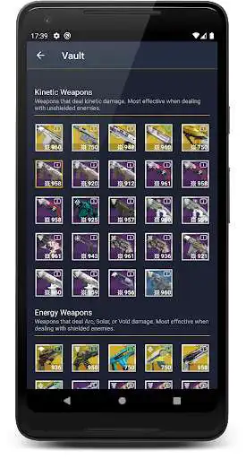 Play Item Manager for Destiny 2 - Vault & Stats as an online game Item Manager for Destiny 2 - Vault & Stats with UptoPlay