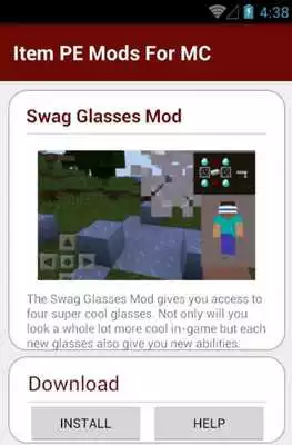 Play Item PE Mods For MC