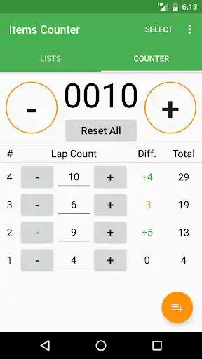 Play Items Counter
