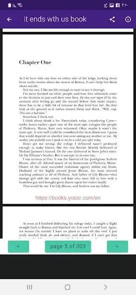 Play It ends with us book  and enjoy It ends with us book with UptoPlay