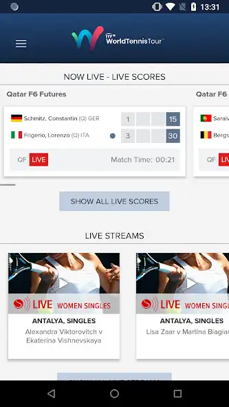 Play ITF Live Scores  and enjoy ITF Live Scores with UptoPlay