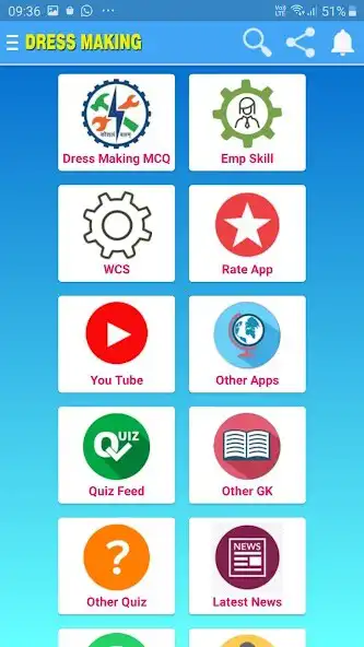 Play ITI Dress Making Trade MCQs as an online game ITI Dress Making Trade MCQs with UptoPlay