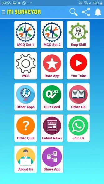 Play ITI Surveyor Trade MCQs as an online game ITI Surveyor Trade MCQs with UptoPlay
