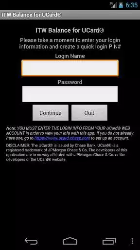 Play APK ITW Balance 4 UCARD Free  and enjoy ITW Balance 4 UCARD Free with UptoPlay com.w2cyk.android.balance4ebtfree.  (Note:  If you are in NY, your EBT and SNAP vendor has changed, and UCARD will no longer be used for your NYS EBT/SNAP benefits... to get your balance for NYS EBT/SNAP, you will need to use our 