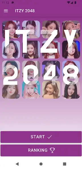 Play ITZY 2048 Game as an online game ITZY 2048 Game with UptoPlay