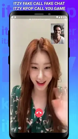 Play ITZY Fake Call Fake Chat as an online game ITZY Fake Call Fake Chat with UptoPlay
