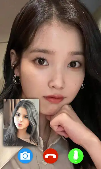 Play IU Fake Video Call  Chat as an online game IU Fake Video Call  Chat with UptoPlay