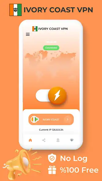 Play Ivory Coast VPN -Private Proxy  and enjoy Ivory Coast VPN -Private Proxy with UptoPlay