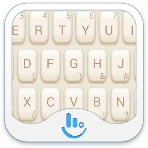 Free play online Ivory TouchPal Theme  APK