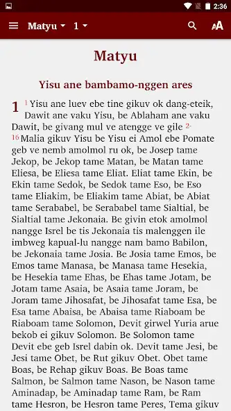 Play Iwal - Bible