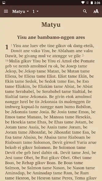 Play Iwal - Bible
