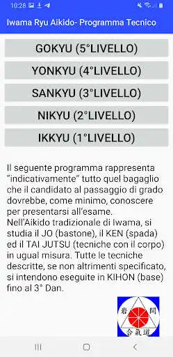 Play Iwama Ryu Aikido- Programma Tecnico as an online game Iwama Ryu Aikido- Programma Tecnico with UptoPlay