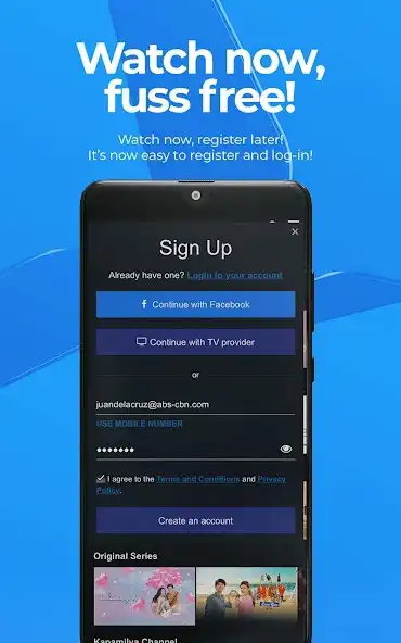 Play iWantTFC  and enjoy iWantTFC with UptoPlay