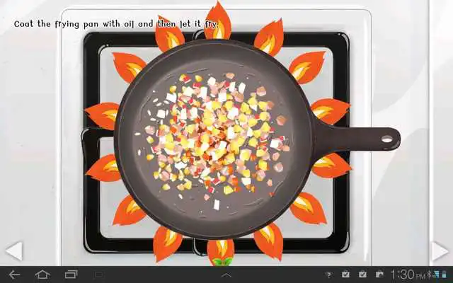 Play I want to make an omelet rice