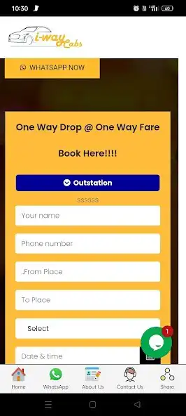 Play i-Way Cabs Outstation droptaxi as an online game i-Way Cabs Outstation droptaxi with UptoPlay