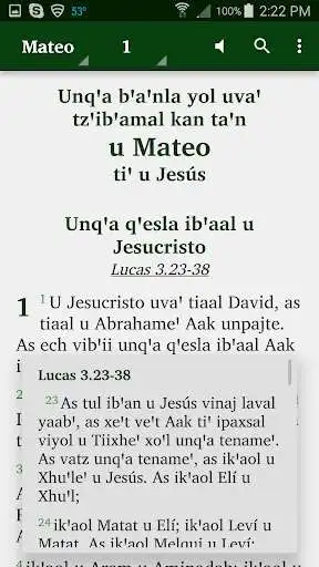 Play Ixil, Nebaj Bible as an online game Ixil, Nebaj Bible with UptoPlay