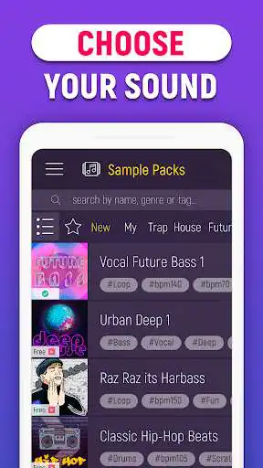 iZi Drum Pad Machine Pro: Make Beats & EDM Music online game with UptoPlay