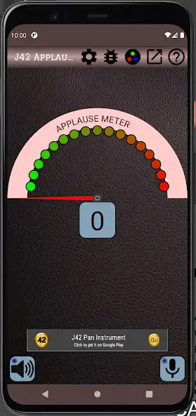 Play J42 Applause Meter as an online game J42 Applause Meter with UptoPlay