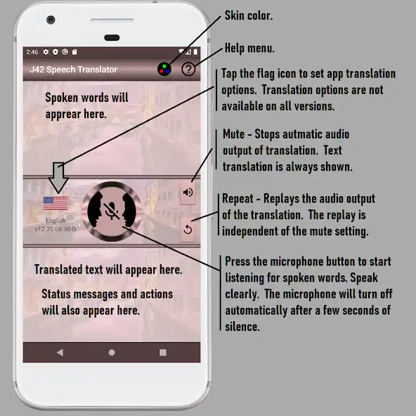 Play J42 - Speech Translator - English to Italian  and enjoy J42 - Speech Translator - English to Italian with UptoPlay