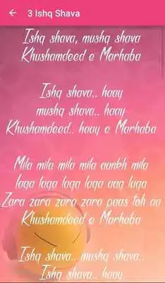 Play Jab Tak Hai Jaan Songs Lyrics